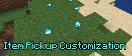  Item Pickup Customization  Minecraft 1.15