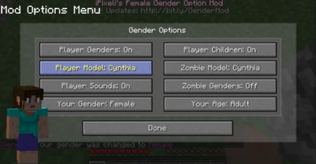  iPixelis Gender  Minecraft 1.14.4