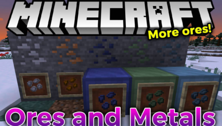  Ores and Metals  Minecraft 1.15