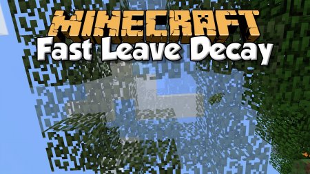  Quick Leaf Decay  Minecraft 1.14.4