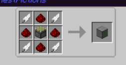  Restrictions  Minecraft 1.12.2