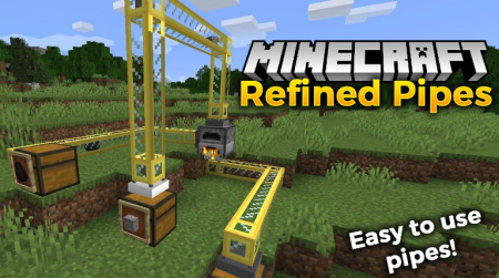  Refined Pipes  Minecraft 1.15