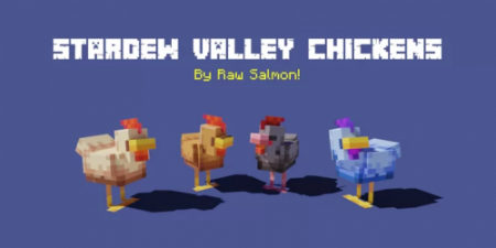  Stardew Valley Chickens  Minecraft 1.14