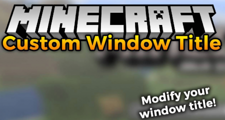  Custom Window Title  Minecraft 1.14.4
