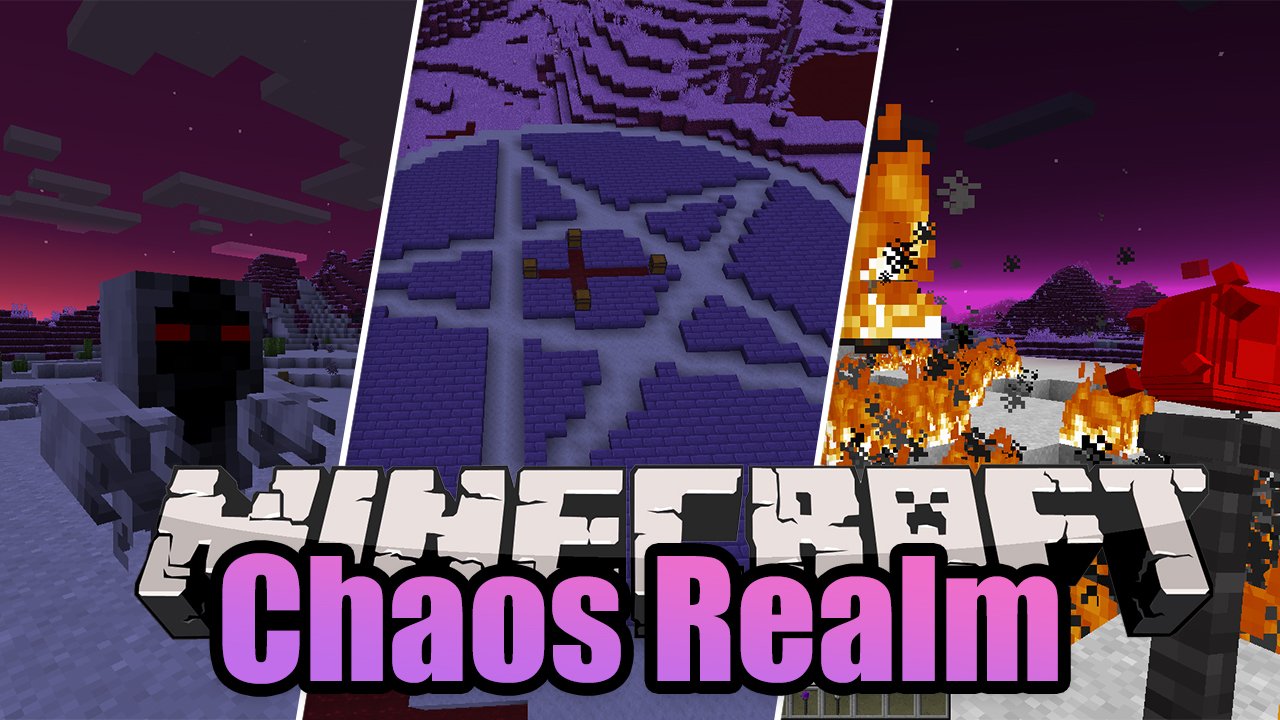 Мод майнкрафт хаос. Мода Realm. Realms of Chaos. Minecraft born in Chaos Mod.