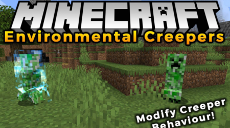  Environmental Creepers  Minecraft 1.15.2