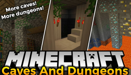  Caves And Dungeons  Minecraft 1.12