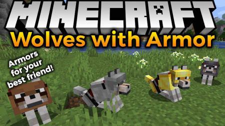  Wolves With Armor  Minecraft 1.15.2