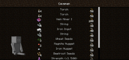  Cavern: Miner  Minecraft 1.15.2