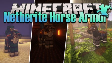  Netherite Horse Armor  Minecraft 1.16.1