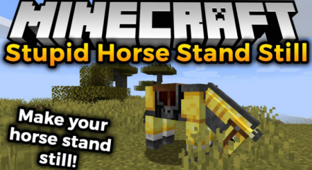  Stupid Horse Stand Still  Minecraft 1.15.2