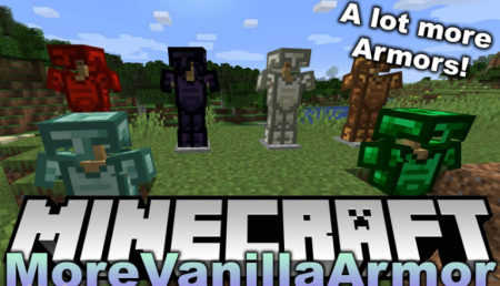  MoreVanillaArmor  Minecraft 1.16.1