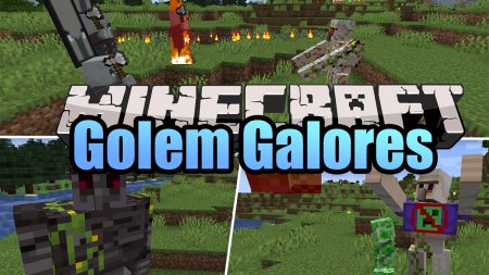  Golems Galore  Minecraft 1.16.1