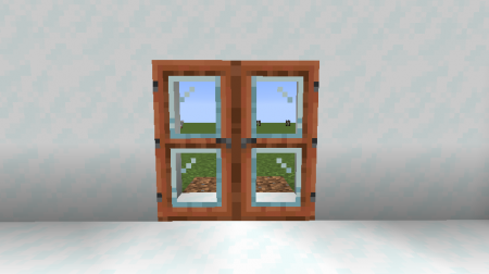  Modern Glass Doors  Minecraft 1.16.3