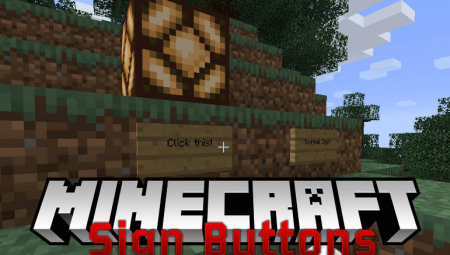  Sign Button  Minecraft 1.16.1