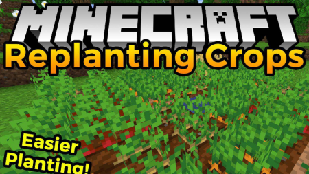  Replanting Crops  Minecraft 1.16.2