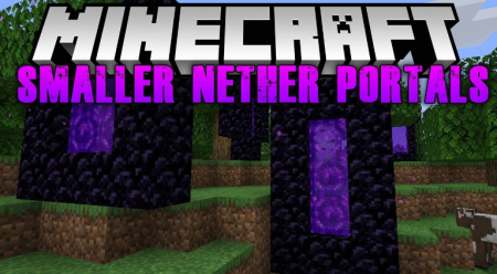  Smaller Nether Portals  Minecraft 1.16.2