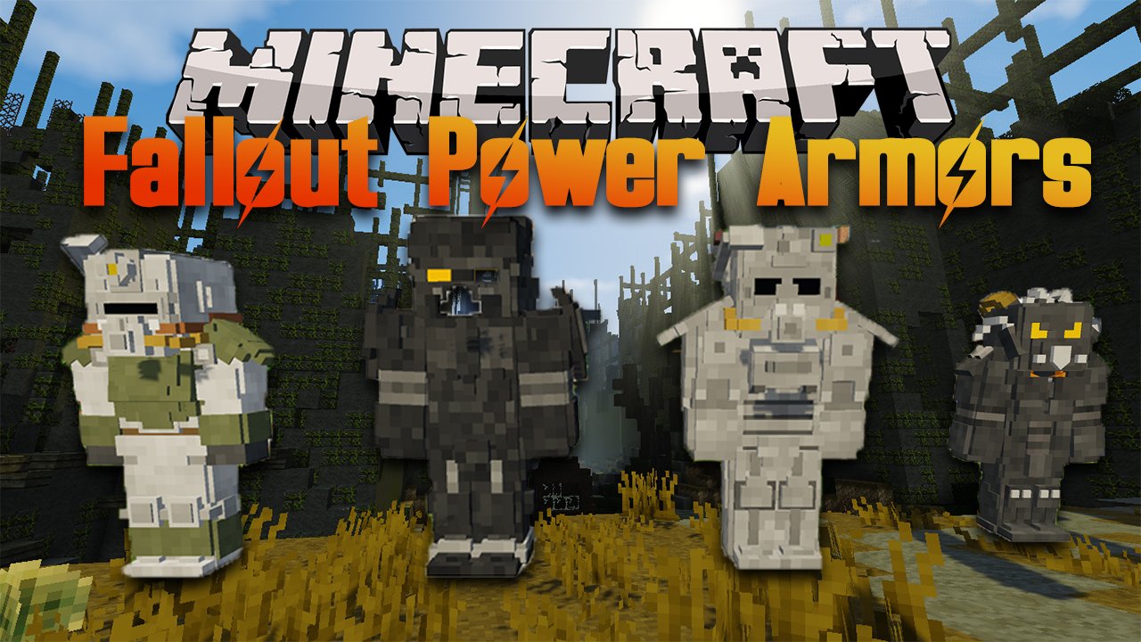 Скачать Fallout Power Armors для Minecraft 1.15.2.