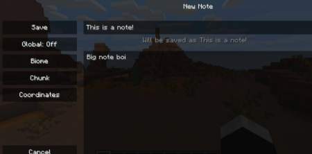  Notes  Minecraft 1.14.4