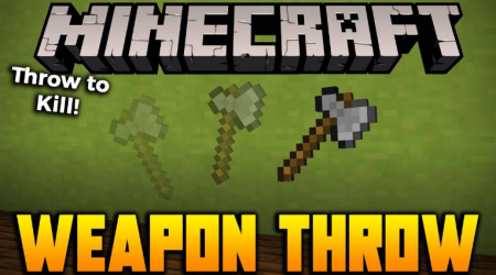  Weapon Throw  Minecraft 1.15.2