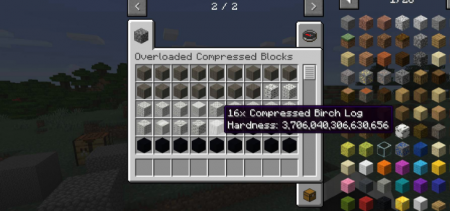  Overloaded Compressed Blocks  Minecraft 1.16.1