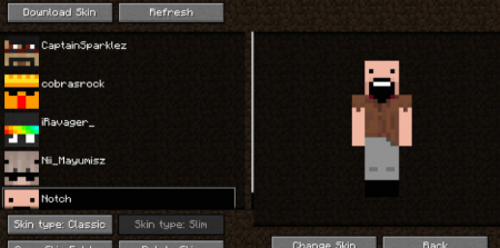  Skin Swapper  Minecraft 1.16.2