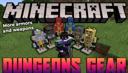  Dungeons Gear  Minecraft 1.15.2