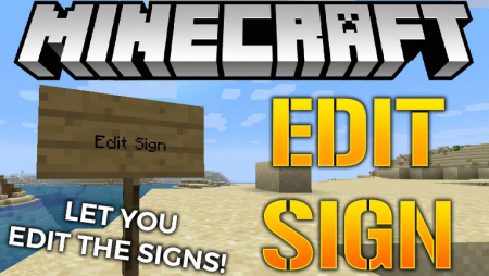  Edit Sign  Minecraft 1.16.3