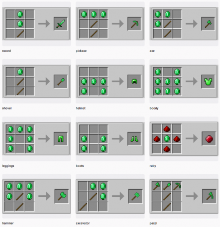  Easy Emerald Tools & More  Minecraft 1.16.3
