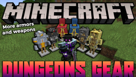  Dungeons Gear  Minecraft 1.16