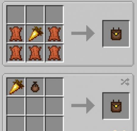  Food Pouches  Minecraft 1.16.3