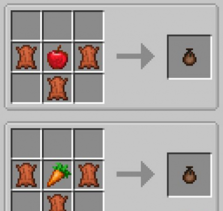  Food Pouches  Minecraft 1.16.3