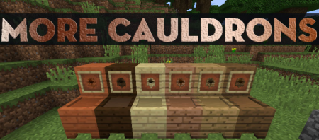  More Cauldrons  Minecraft 1.16.4