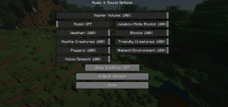 Sound Device Options  Minecraft 1.16.3
