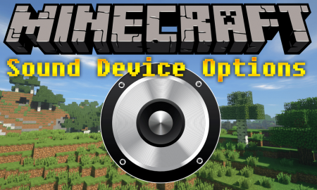  Sound Device Options  Minecraft 1.16.3