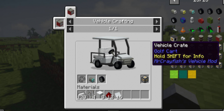  Just Enough Vehicles  Minecraft 1.15.2