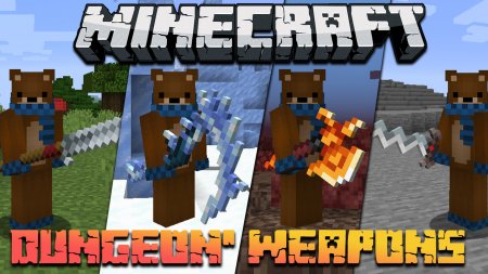  MC Dungeons Weapons  Minecraft 1.16.4