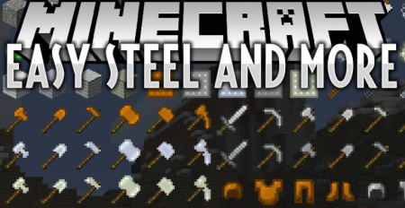  Easy Steel and More  Minecraft 1.16