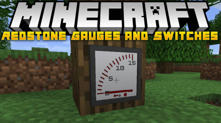  Redstone Gauges and Switches  Minecraft 1.15.2