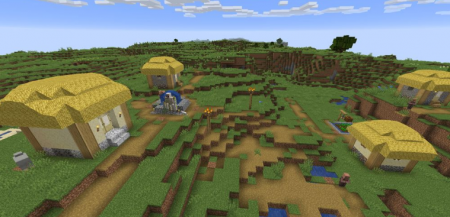  Thatched Villages  Minecraft 1.15.2