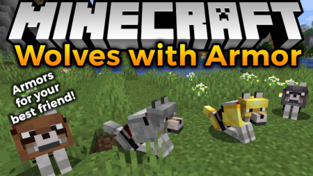  Wolves With Armor  Minecraft 1.16.4