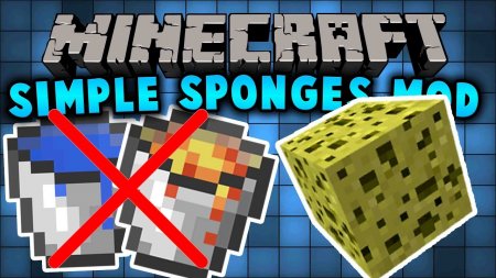  Simple Sponge  Minecraft 1.12.1