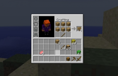  Inventory Crafting Grid  Minecraft 1.16.3