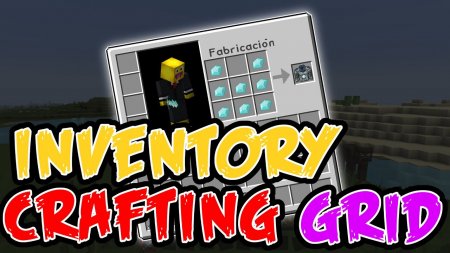 Скачать Inventory Crafting Grid для Minecraft 1.16.5