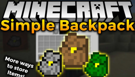  Simple Backpack  Minecraft 1.16.5