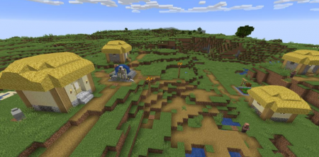Скачать Thatched Villages для Minecraft 1.16.5