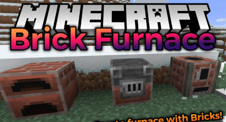  Brick Furnace  Minecraft 1.14.3