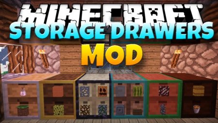 Скачать Storage Drawers для Minecraft 1.16.4