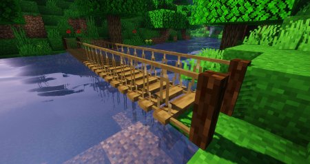 Скачать Macaw’s Bridges для Minecraft 1.16.5