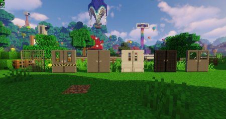 Скачать Macaw’s Doors для Minecraft 1.16.5